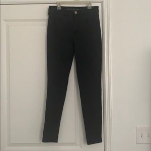 American Eagle Black High Waisted Jeggings